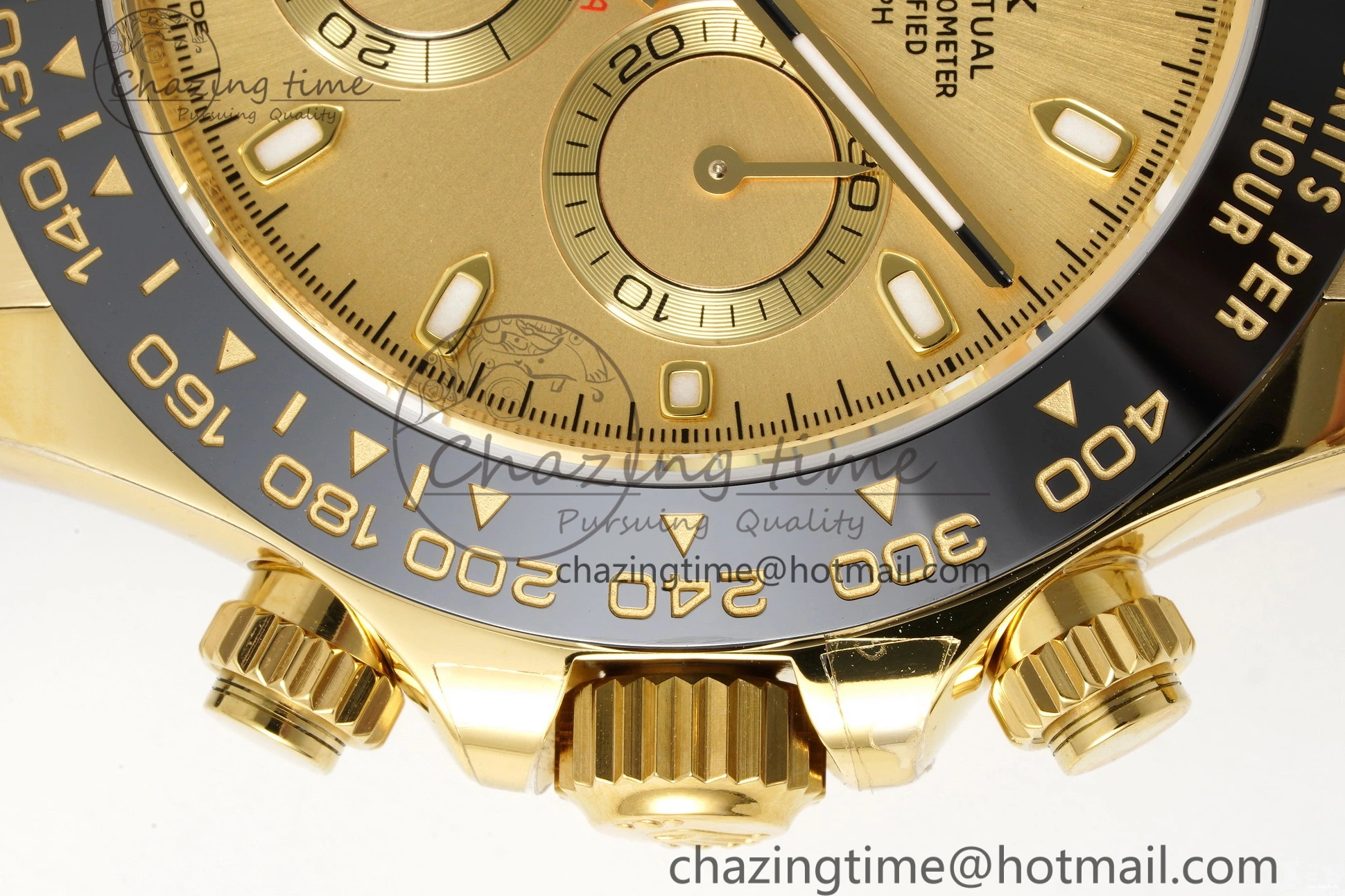 SA4130 Strap Rubber 1:1 Daytona BTF Best 116518 Lume on V2 Dial Oysterflex Edition YG 0523